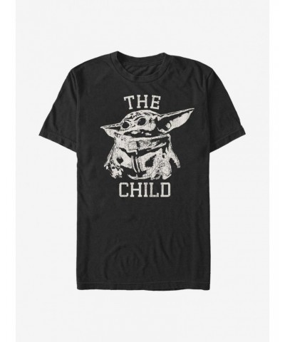 Star Wars The Mandalorian The Child Varsity T-Shirt $6.06 T-Shirts