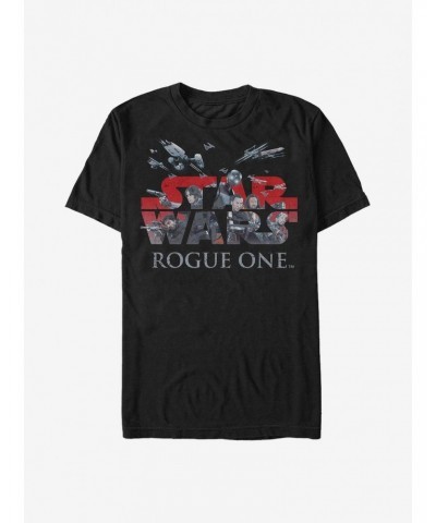 Star Wars Rogue One: A Star Wars Story Hero Logo T-Shirt $4.66 T-Shirts