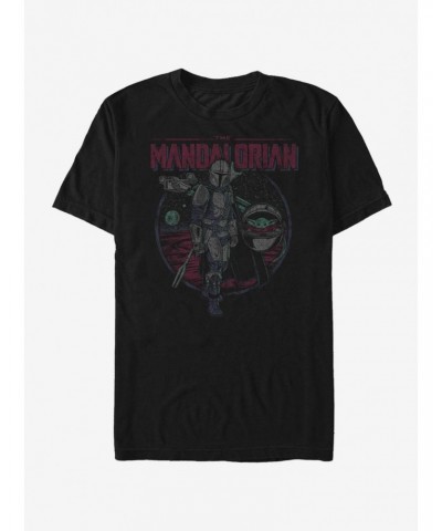 Star Wars The Mandalorian Adorable Space Muppet T-Shirt $4.66 T-Shirts