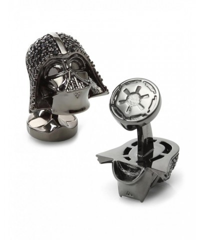 Star Wars Darth Vader Crystal Helmet Cufflinks $88.78 Cufflinks