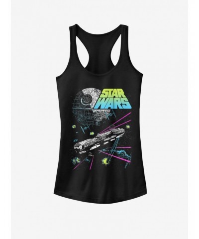 Star Wars Flacon Shot Girls Tank $9.36 Tanks