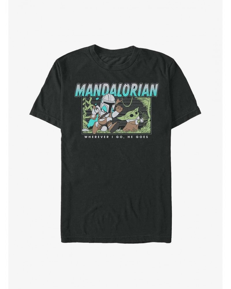 Star Wars The Mandalorian Chibi Chase The Child T-Shirt $5.12 T-Shirts