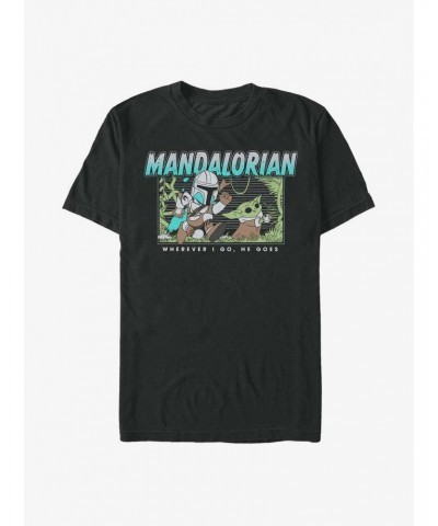 Star Wars The Mandalorian Chibi Chase The Child T-Shirt $5.12 T-Shirts