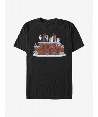 Star Wars Birthday Cake T-Shirt $5.59 T-Shirts