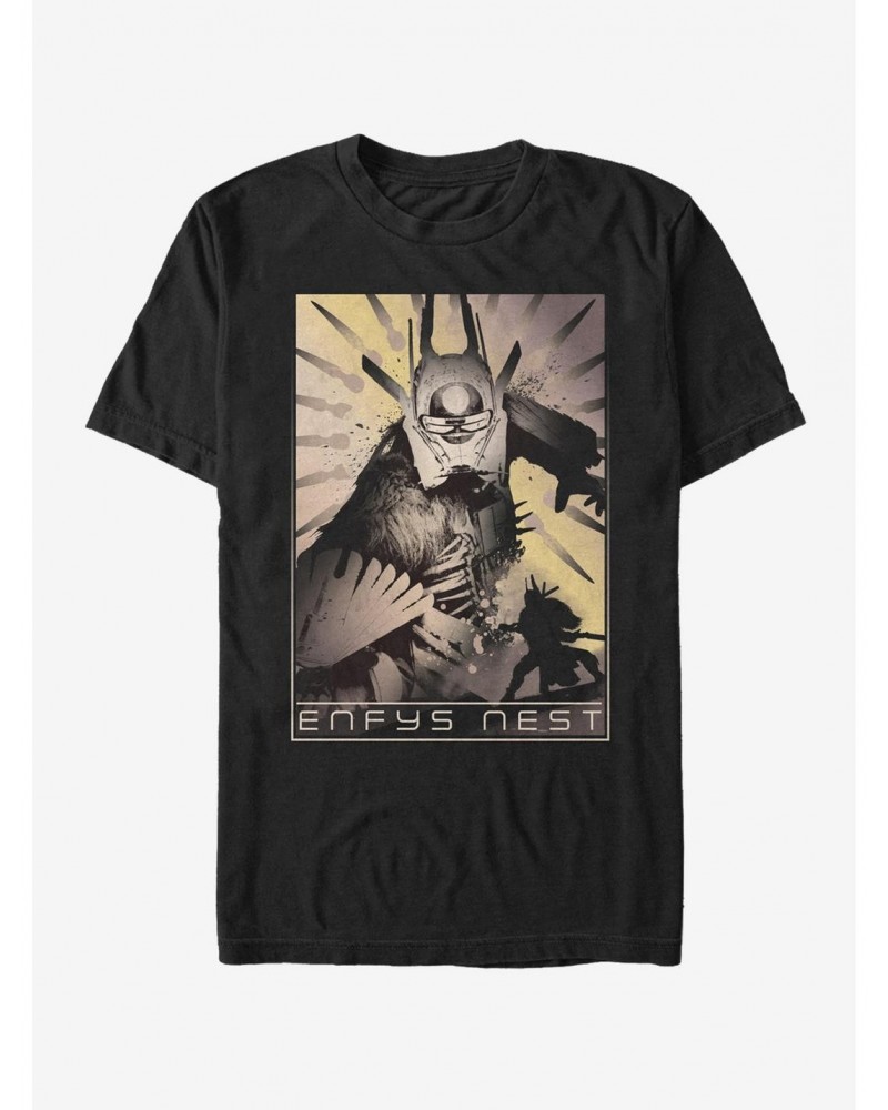 Star Wars Enfys Nest Profile T-Shirt $7.14 T-Shirts