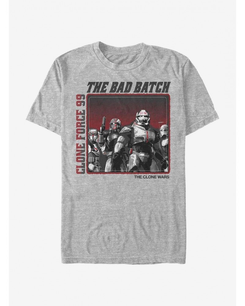 Star Wars The Clone Wars Bad Batch T-Shirt $6.37 T-Shirts