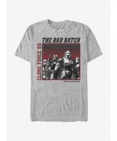 Star Wars The Clone Wars Bad Batch T-Shirt $6.37 T-Shirts