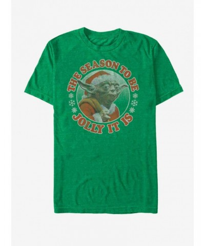 Star Wars Jolly Yoda T-Shirt $7.14 T-Shirts