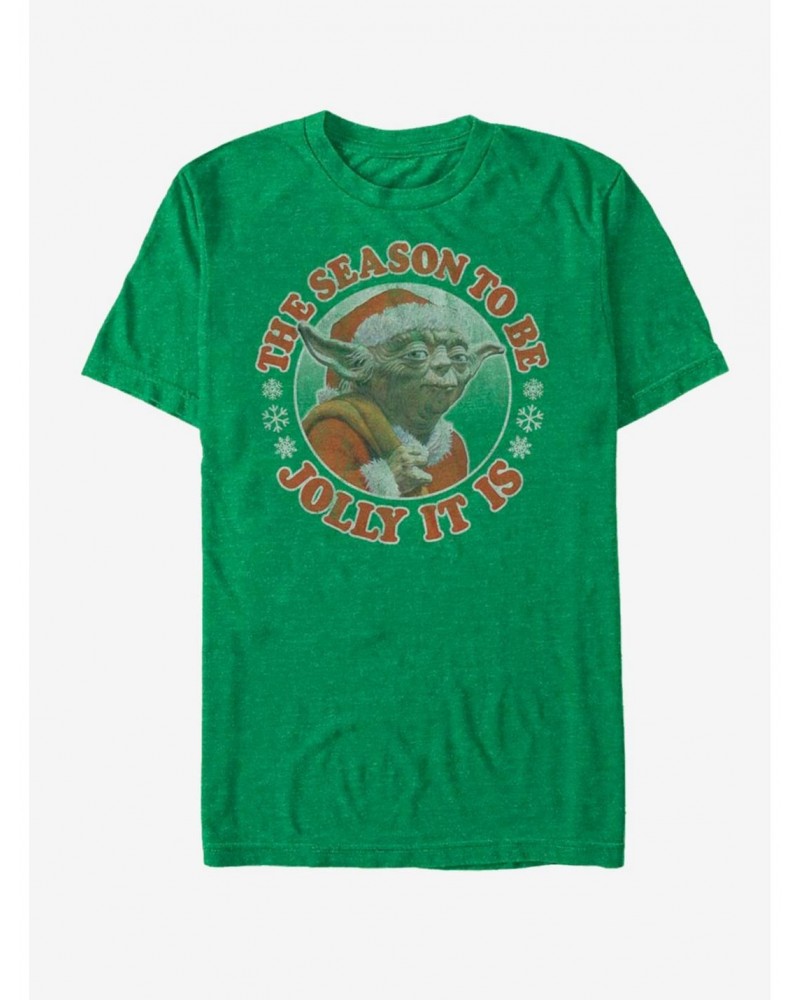 Star Wars Jolly Yoda T-Shirt $7.14 T-Shirts