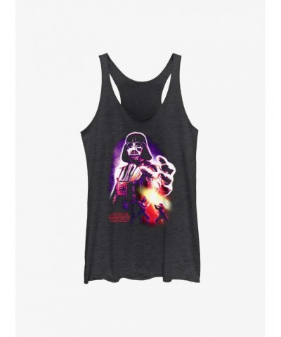 Star Wars Neon Vader Girls Tank $6.63 Tanks