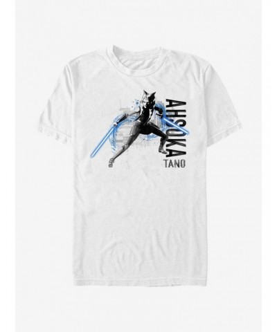 Star Wars The Clone Wars Ahsoka Collage T-Shirt $5.44 T-Shirts