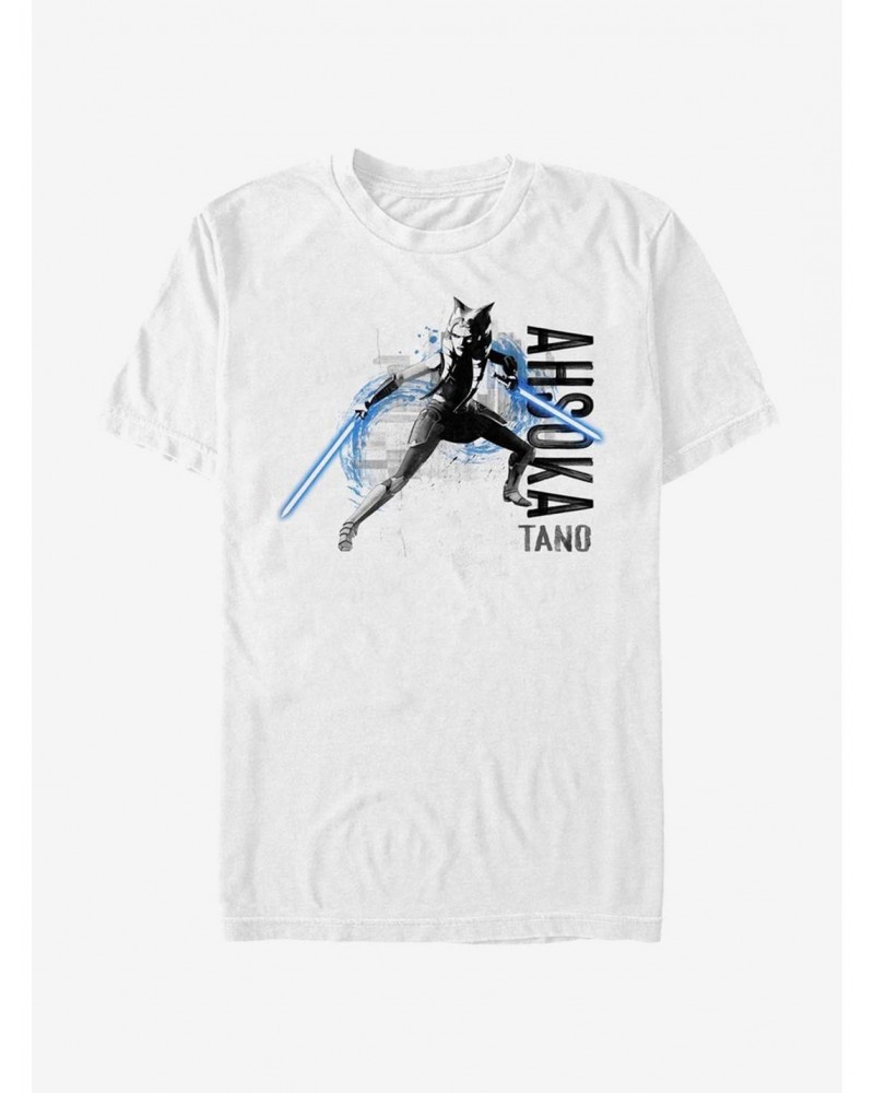 Star Wars The Clone Wars Ahsoka Collage T-Shirt $5.44 T-Shirts