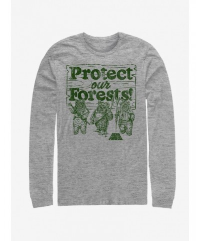 Star Wars Protect Our Forests Long-Sleeve T-Shirt $8.42 T-Shirts