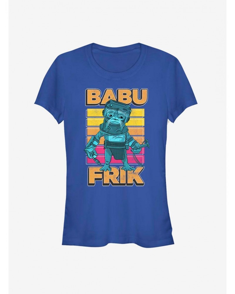 Star Wars: The Rise of Skywalker Pop Babu Frik Girls T-Shirt $5.18 T-Shirts