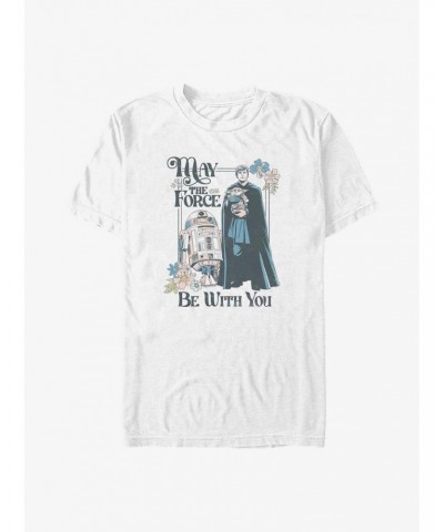 Star Wars The Mandalorian May The Force Be With You Big & Tall T-Shirt $9.81 T-Shirts