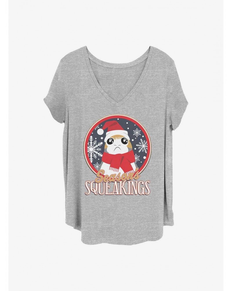 Star Wars: The Last Jedi Porg Squeakings Girls T-Shirt Plus Size $8.55 T-Shirts