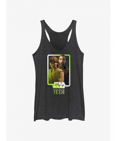 Star Wars: Tales of the Jedi Master and Apprentice Count Dooku and Qui-Gon Jinn Girls Tank $8.70 Tanks