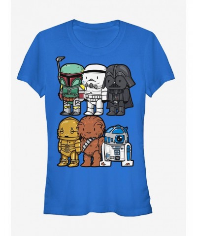 Star Wars Cartoon Characters Girls T-Shirt $6.15 T-Shirts