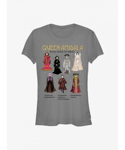 Star Wars Amidalas Gowns Girl's T-Shirt $5.66 T-Shirts